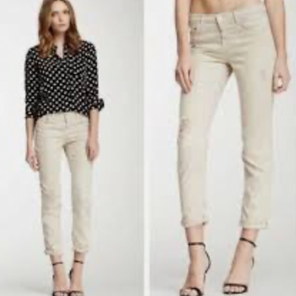 J Brand Aiden Boyfriend Distressed Pants